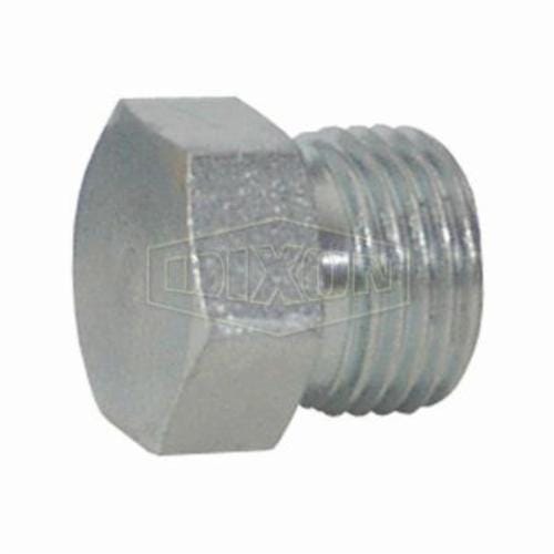 Dixon® FS2408-4 Flat Face Male Hydraulic Plug, 9/16-18 Nominal, Steel, Domestic