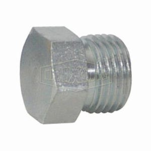 Dixon® FS2408-4 Flat Face Male Hydraulic Plug, 9/16-18 Nominal, Steel, Domestic