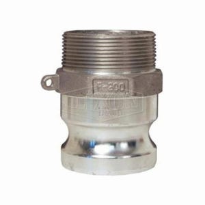 Dixon® G125-F-AL Global Type F Cam and Groove Adapter, 1-1/4 in, Male Adapter x MNPT, Aluminum, Domestic