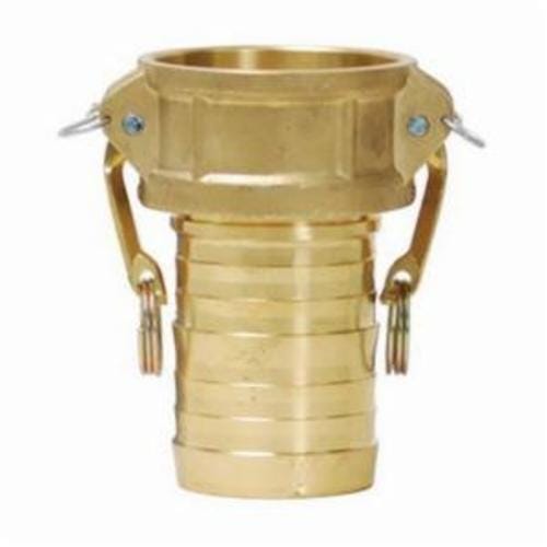 Dixon® G100-C-BRCR Global King® Crimp Type-C Cam & Groove Female Coupler with Buna-N Seal x Hose Shank End Style, 1 in Nominal