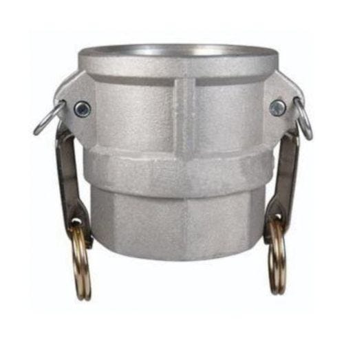 Dixon® G400-D-ALSI Global Type D Cam & Groove Coupler, 4 in Nominal, Female Coupler x FNPT End Style, Aluminum