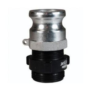 Dixon® G150-F-ALNST Global Type F Swivel Adapter, 1-1/2 in, Adapter x Male NST (NH), Aluminum