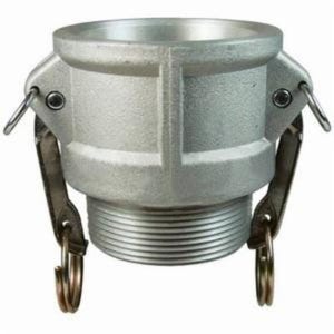 Dixon® G200-B-ALSI Global Type B Cam & Groove Coupler, 2 in Nominal, Female Coupler x MNPT End Style, Aluminum