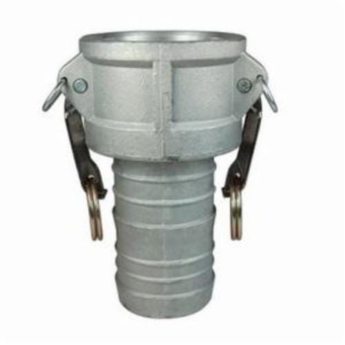 Dixon® G400-C-ALSI Global King® Crimp Type-C Cam & Groove Coupler, 4 in Nominal, Female Coupler x Hose Shank End Style, Aluminum