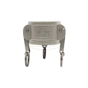 Dixon® G200-DC-SS Type DC Cam and Groove Dust Cap, 2 in, 316 Stainless Steel, Import