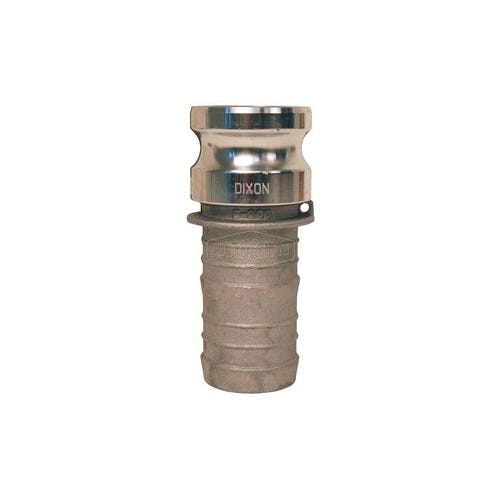 Dixon® G200-E-AL Type E Cam and Groove Adapter, 2 in, Male Adapter x Hose Shank, Aluminum, Import