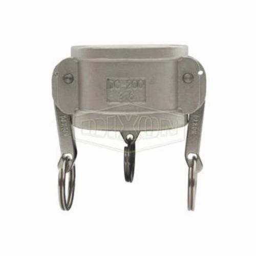 Dixon® G250-DC-SS Global Type DC Cam and Groove Dust Cap with Buna Seal and Stainless Steel Handle, 2-1/2 in, 316 Stainless Steel, Domestic