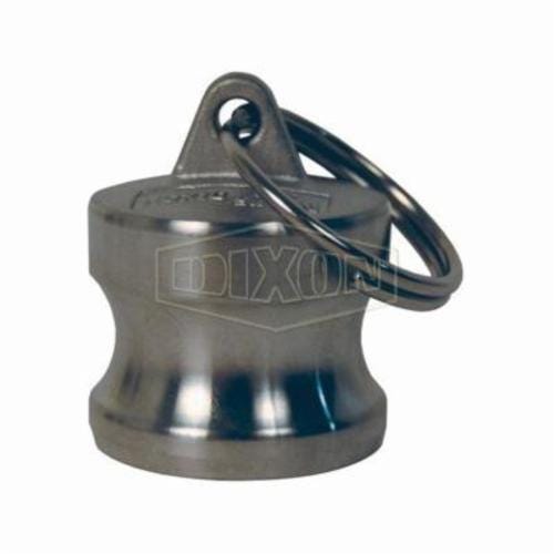 Dixon® G250-DP-SS Global Type DP Cam and Groove Dust Plug, 2-1/2 in Nominal, 316 Stainless Steel, Domestic