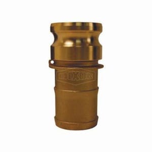 Dixon® G250-E-BR Global Type E Cam and Groove Adapter, 2-1/2 in, Male Adapter x Hose Shank, Brass, Domestic