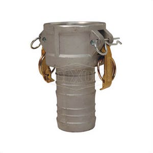 Dixon® G400-C-AL Type-C Cam and Groove Coupler, 4 in Nominal, Female Coupler x Hose Shank End Style, Aluminum, Import