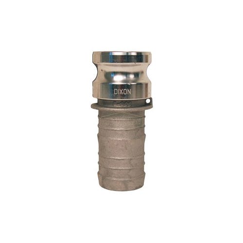 Dixon® G400-E-AL Type E Cam and Groove Adapter, 4 in, Male Adapter x Hose Shank, Aluminum, Import