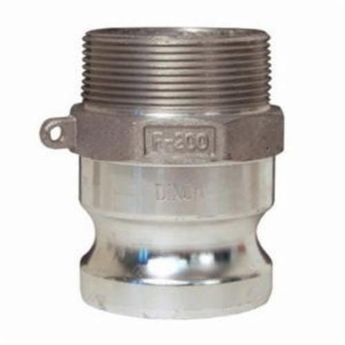 Dixon® G500-F-AL Global Type F Cam & Groove Adapter, 5 in x 5-8 Nominal, Male Adapter x MNPT End Style, Aluminum