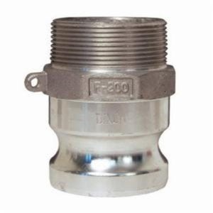 Dixon® G500-F-AL Global Type F Cam & Groove Adapter, 5 in x 5-8 Nominal, Male Adapter x MNPT End Style, Aluminum
