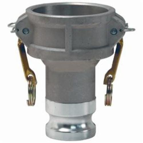 Dixon® G5040-DA-AL Global Type DA Jump Size Cam & Groove Adapter, 5 x 4 in Nominal, Female Coupler x Male Adapter End Style, Aluminum