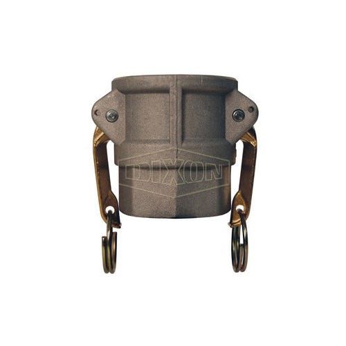 Dixon® G600-D-AL Type D Cam and Groove Coupler, 6 in Nominal, Female Coupler x FNPT End Style, Aluminum, Import