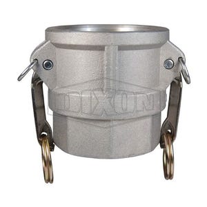 Dixon® G75-D-AL Type D Cam and Groove Coupler, 3/4 in Nominal, Female Coupler x FNPT End Style, Aluminum