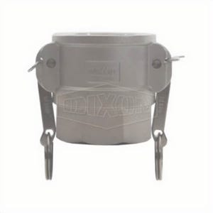 Dixon® G75-D-SS Global Type D Cam and Groove Coupler, 3/4 in Nominal, Female Coupler x FNPT End Style, 316 Stainless Steel, Domestic