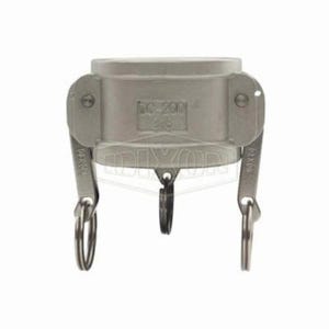 Dixon® G75-DC-SS Global Type DC Cam and Groove Dust Cap with Buna Seal and Stainless Steel Handle, 3/4 in, 316 Stainless Steel, Domestic