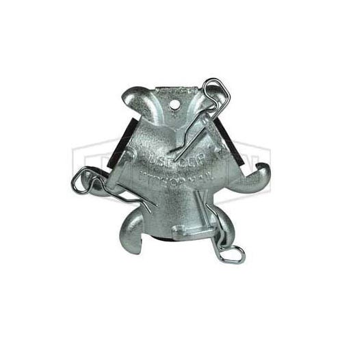 Dixon® GAM10 Global Air King™ Universal Triple Connection Hose End Coupling, Steel, Plated, Domestic