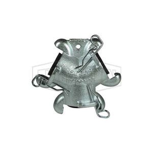 Dixon® GAM10 Global Air King™ Universal Triple Connection Hose End Coupling, Steel, Plated, Domestic