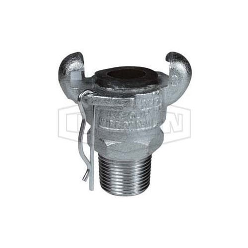 Dixon® GAM2 Global Air King™ Universal Hose End Coupling, 1/2 in, MNPT, Steel, Plated, Domestic