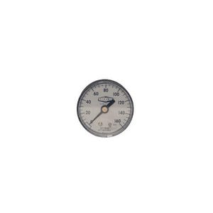 Dixon® GC230 Standard Dry Gauge, 0 to 160 psi, 1/4 in Connection, 2 in dial, +/- 3-2-3 %
