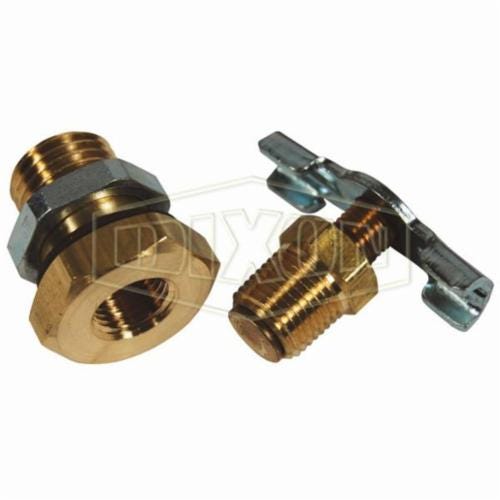 Wilkerson® by Dixon® GRP-95-182 Manual Petcock Drain, For Use with F16, F26, F30, M16, M26, M30 Filter, L16, L26, L30, L40, L50, CB6 Lubricator