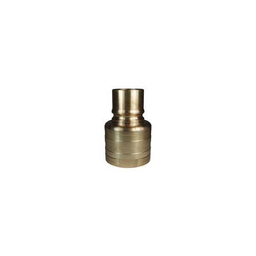 Dixon® H12BF12-B DQC H Industrial Interchange High Volume Female Plug, 1-1/2-11 Nominal, Female BSPP, Brass