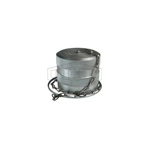 Dixon® H12DC-A DQC H Industrial Interchange Dust Cap with Steel Cable, 1-1/2 in Nominal, Aluminum
