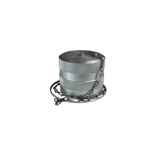 Dixon® H20DC-A DQC H Industrial Interchange Dust Cap with Steel Cable, 2-1/2 in Nominal, Aluminum