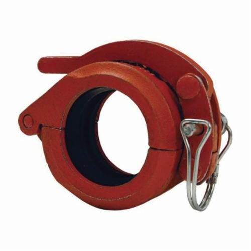 Dixon® H325BU Q Series Quick-Release Pipe Coupling with Buna-N Seal Gasket, 2-1/2 in Nominal, Grooved End Style, Ductile Iron, Domestic