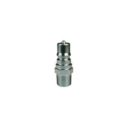 Dixon® H4M6-S DQC H Industrial Interchange Male Plug, 3/4-14 Nominal, Male NPTF, 303 Stainless Steel