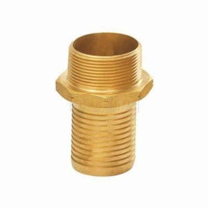 Dixon® H5282L-A 520-H Internally Expanded Permanent Coupling, 4 in Nominal, MNPT, Forged Brass, Domestic