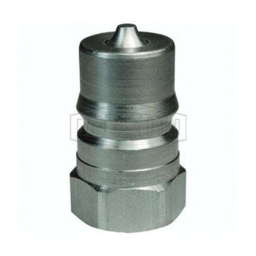 Dixon® H8F8-SS H Series Interchange Pipe Plug, 1-11-1/2 Nominal, FNPT, 316 Stainless Steel, Domestic