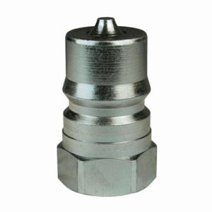 Dixon® H6F6 H Series Hydraulic Interchange Coupler, 3/4 in x 3/4-14 Nominal, Quick-Connect x Female NPTF, Steel, Domestic