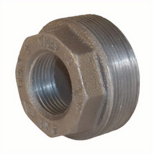 Dixon® HB2075 Reducer Hex Bushing, 3/4 x 2 in Nominal, MNPT x FNPT End Style, Iron