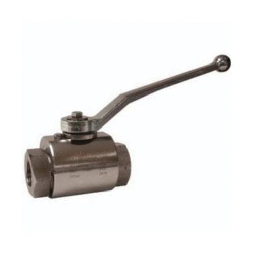 Dixon® HPBV10SS HPBV Full Bore High Pressure Ball Valve, 1 in Nominal, FNPT End Style, 316 Stainless Steel Body, FKM/FPM/POM Polyacetal Soft goods