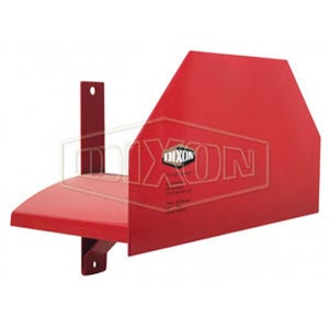 Dixon® HR1610-6 Saddle Hose Rack, For Use with Fire or Water Hose, 1-1/2 to 1-3/4 in Hose, Steel, Domestic