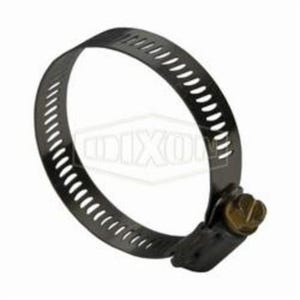 Dixon® HS212 HS Series Worm Gear Clamp, 10-7/8 to 13-3/4 in Clamp, Stainless Steel Band, Domestic