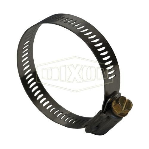 Dixon® HS224 HS Series Worm Gear Clamp, 11-5/8 to 14-1/2 in Clamp, Stainless Steel Band, Domestic