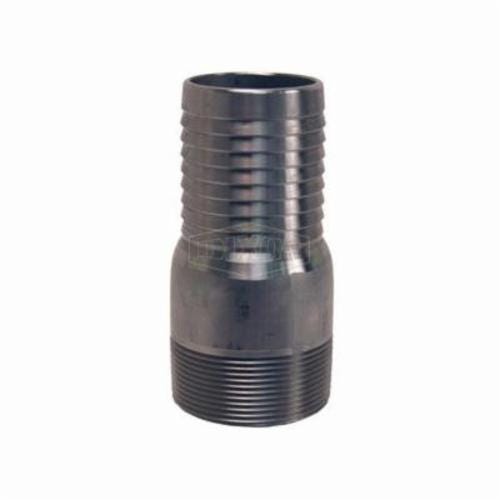 Dixon® HST25 King™ No Knurl Combination Nipple, 2 in, Hose Shank x MNPT, Hastelloy CW12MW, Domestic