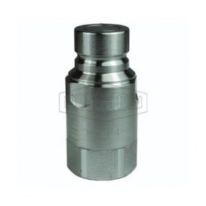 Dixon® HT3F3-SS HT Series Flush Face Female Plug, 3/8-18 Nominal, FNPT, 316 Stainless Steel, Domestic