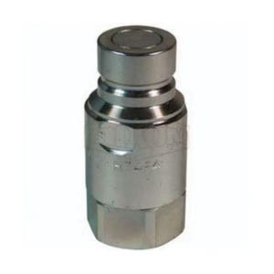 Dixon® HT3F3 HT Series Flush Face Female Plug, 3/8-18 Nominal, FNPT, Steel, Domestic