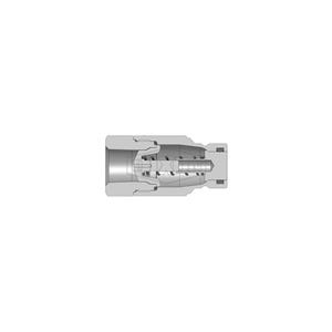 Dixon® HT8BF10-SS DQC HT Flushface Female Plug, 1-1/4-11 Nominal, Female BSPP, 316 Stainless Steel