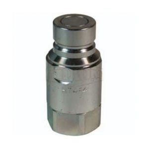 Dixon® HT4F6 HT Series Flush Face Female Plug, 3/4-14 Nominal, FNPT, Steel, Domestic