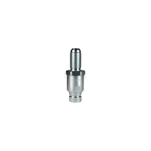 Dixon® HT4JB5 DQC HT Flushface Male Bulkhead Plug, 7/8-14 Nominal, Male JIC BH, Steel