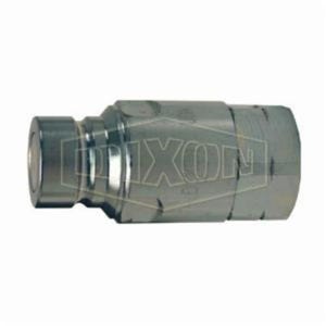 Dixon® HT4OF6 HT Series Flush Face Female Plug, 1-1/16-12 Nominal, Female O-Ring Boss™ End Style, Steel, Domestic