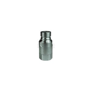 Dixon® HT5BF6-SS DQC HT Flushface Female Plug, 3/4-14 Nominal, Female BSPP, 316 Stainless Steel