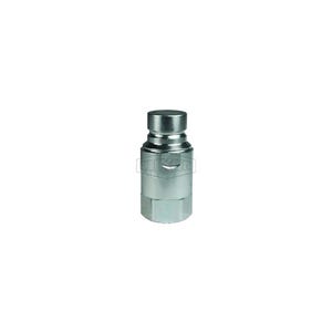 Dixon® HT5OF5 DQC HT Flushface Female Plug, 7/8-14 Nominal, Female O-Ring Boss™ End Style, Steel