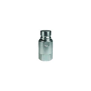 Dixon® HT6BF8 DQC HT Flushface Female Plug, 1-11 Nominal, Female BSPP, Steel